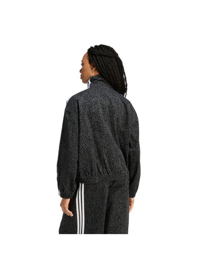 adidas Originals FIREBIRD OVERSIZED AOP DENIM JACKET - Image 2